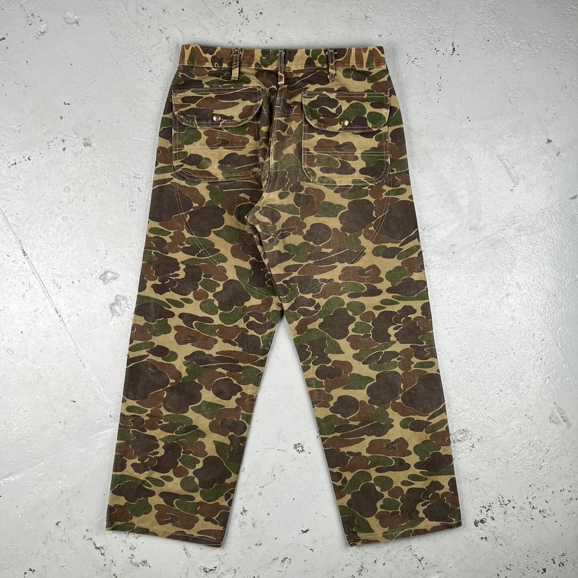 올드 칼하트 덕 카모 팬츠 WU103 상품이미지2