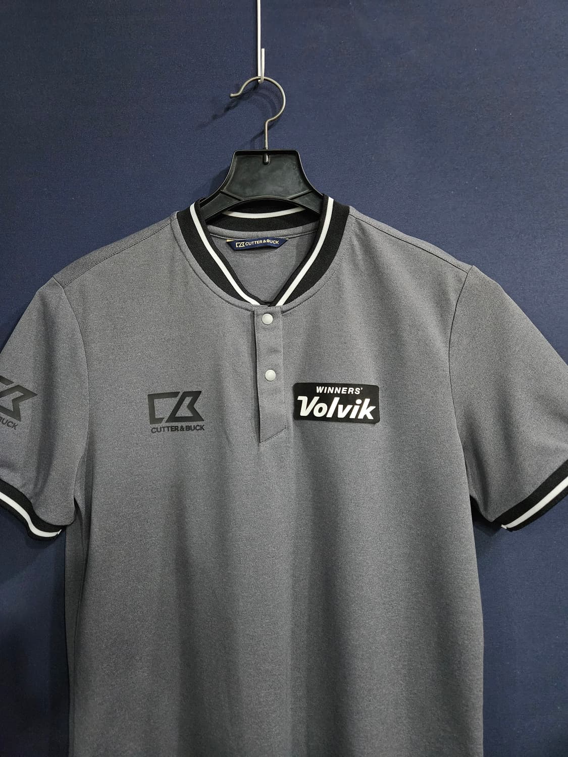 커터앤벅 그레이.네이비 남성 100 골프 반팔티  상품이미지7