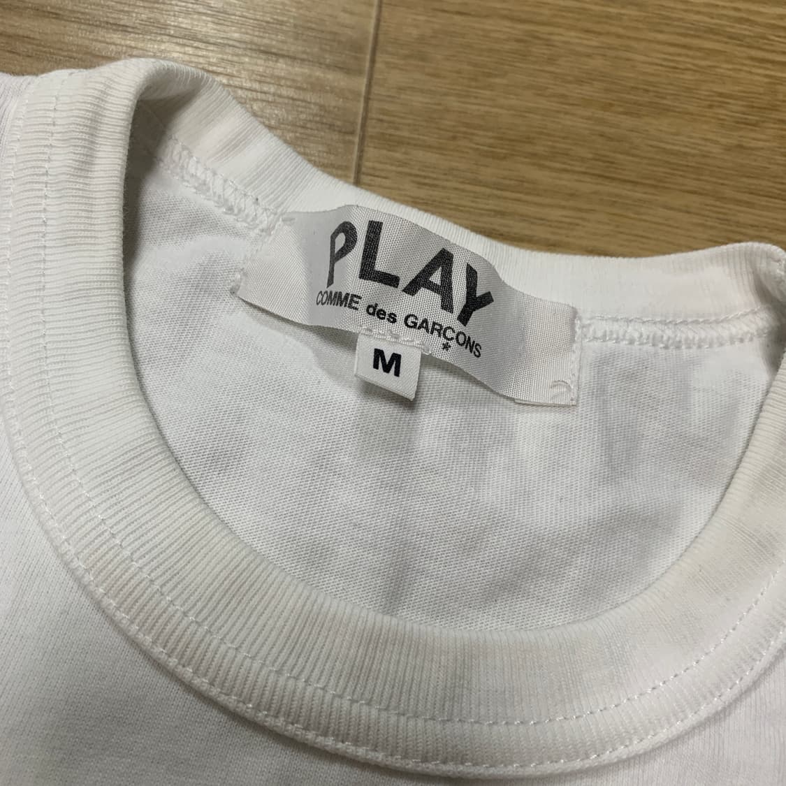 M)Comme des garcons 꼼데가르송 하트 와펜 반팔 상품이미지4
