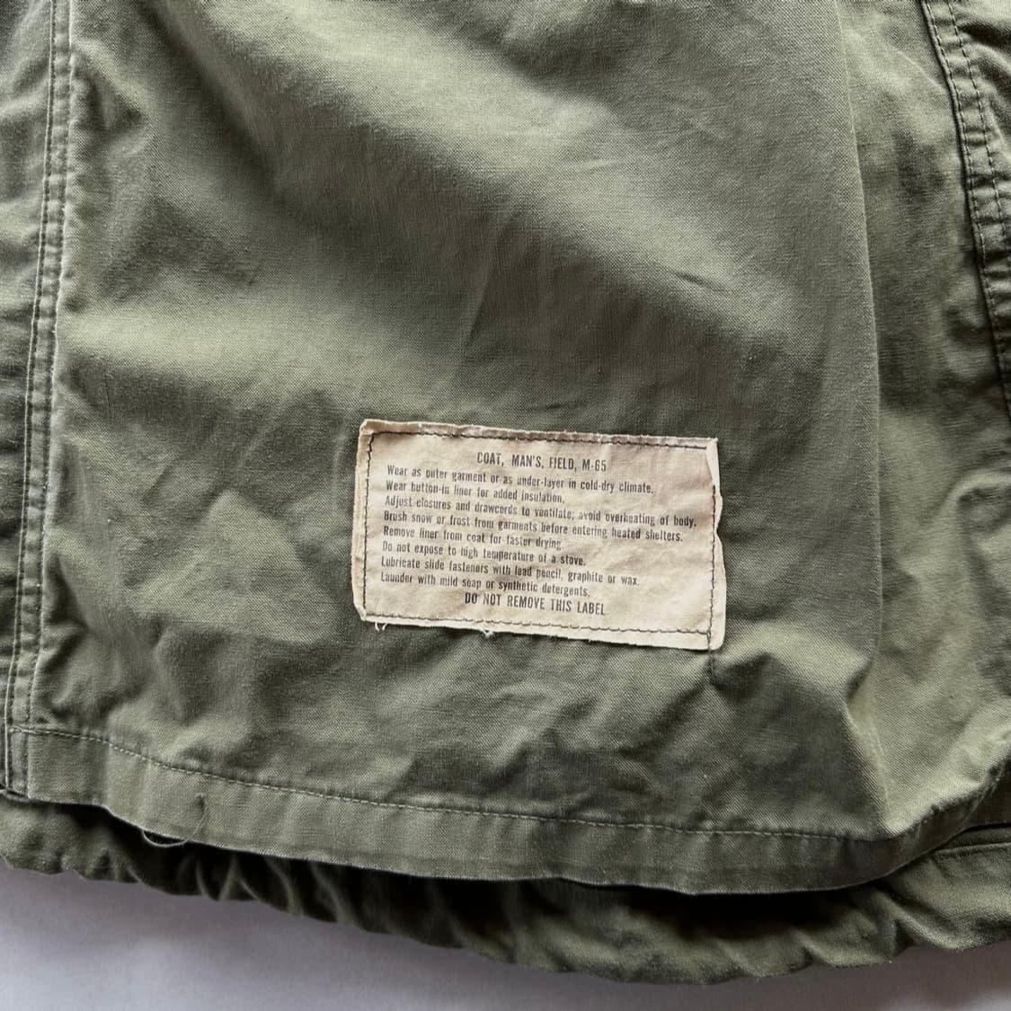 미군 60s 오리지널 m65 필드자켓 상품이미지6