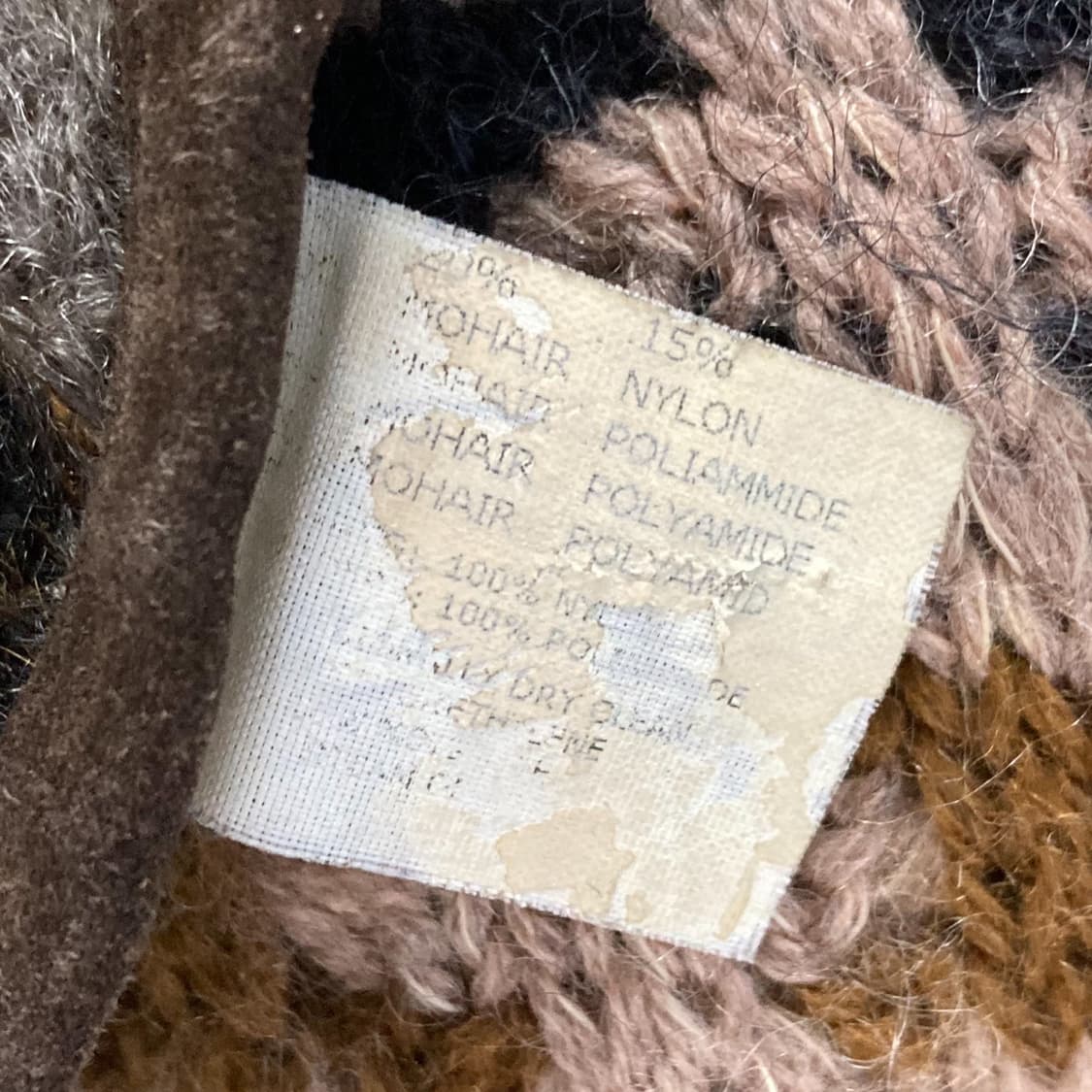 미쏘니 이태리 오리지널 리버시블 모헤어 퀼팅 자켓 상품이미지8