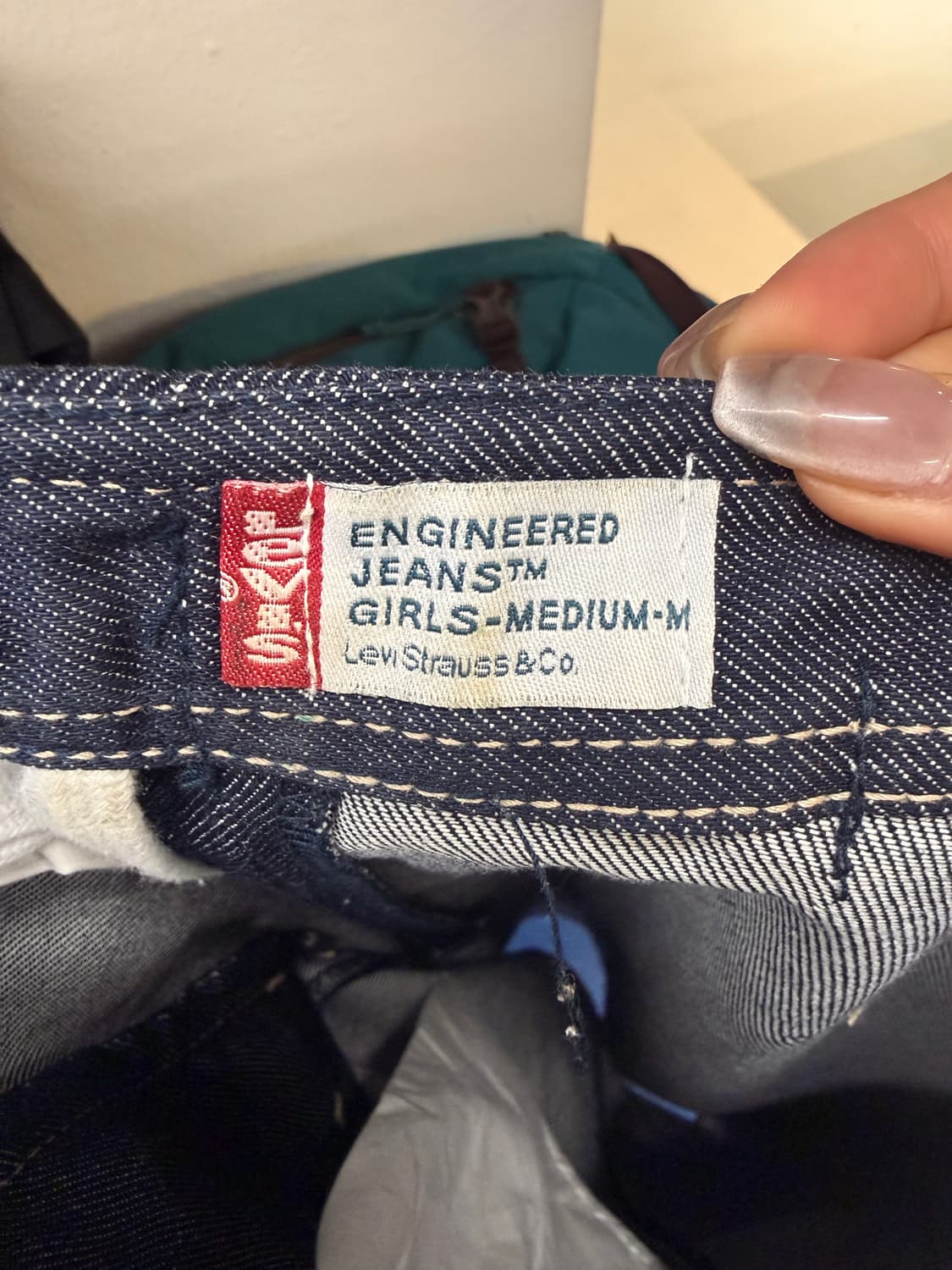 Levis 리바이스 엔지니어드 데님 스커트 상품이미지8