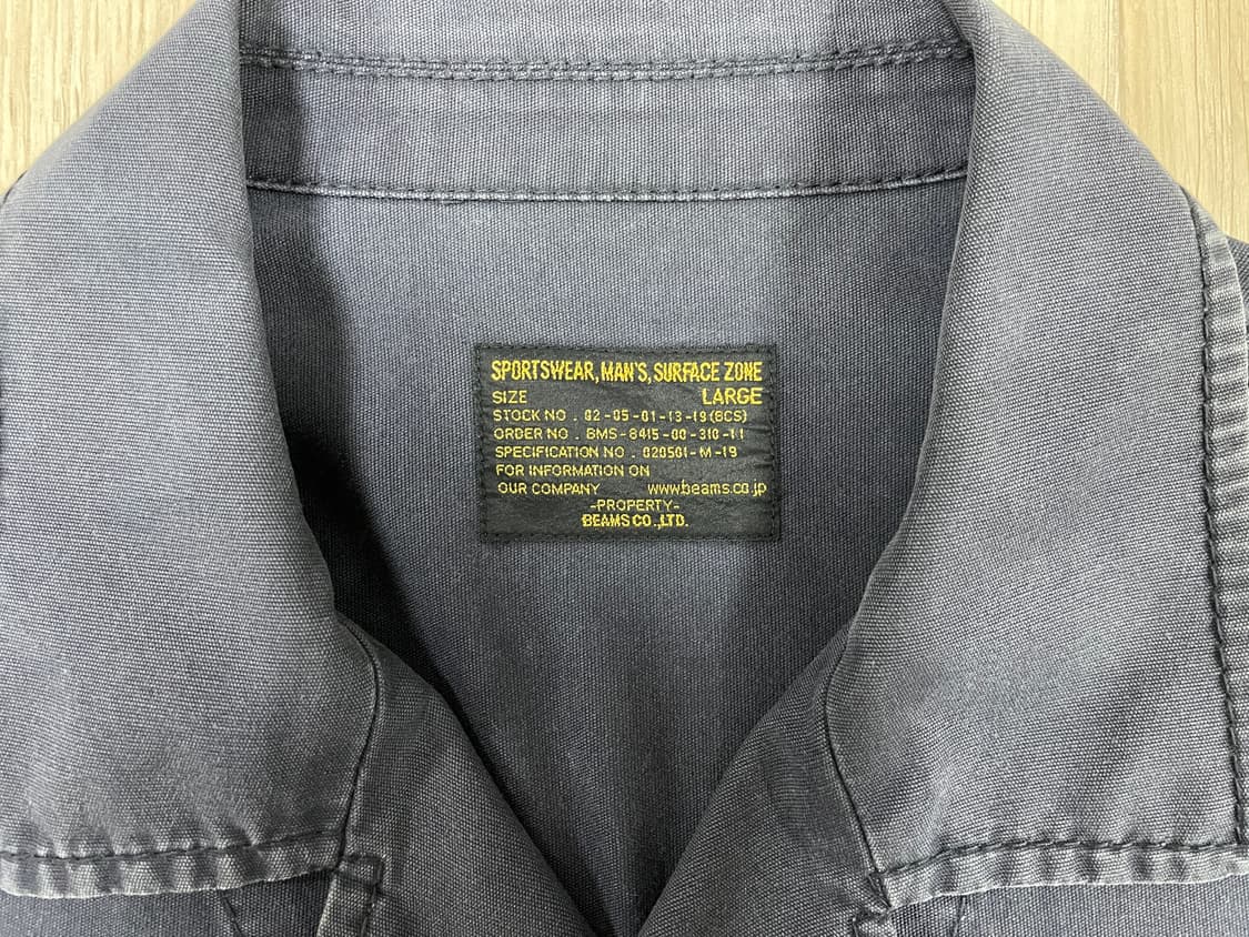 95~100) 빔즈 미군 밀리터리 워싱자켓 상품이미지3
