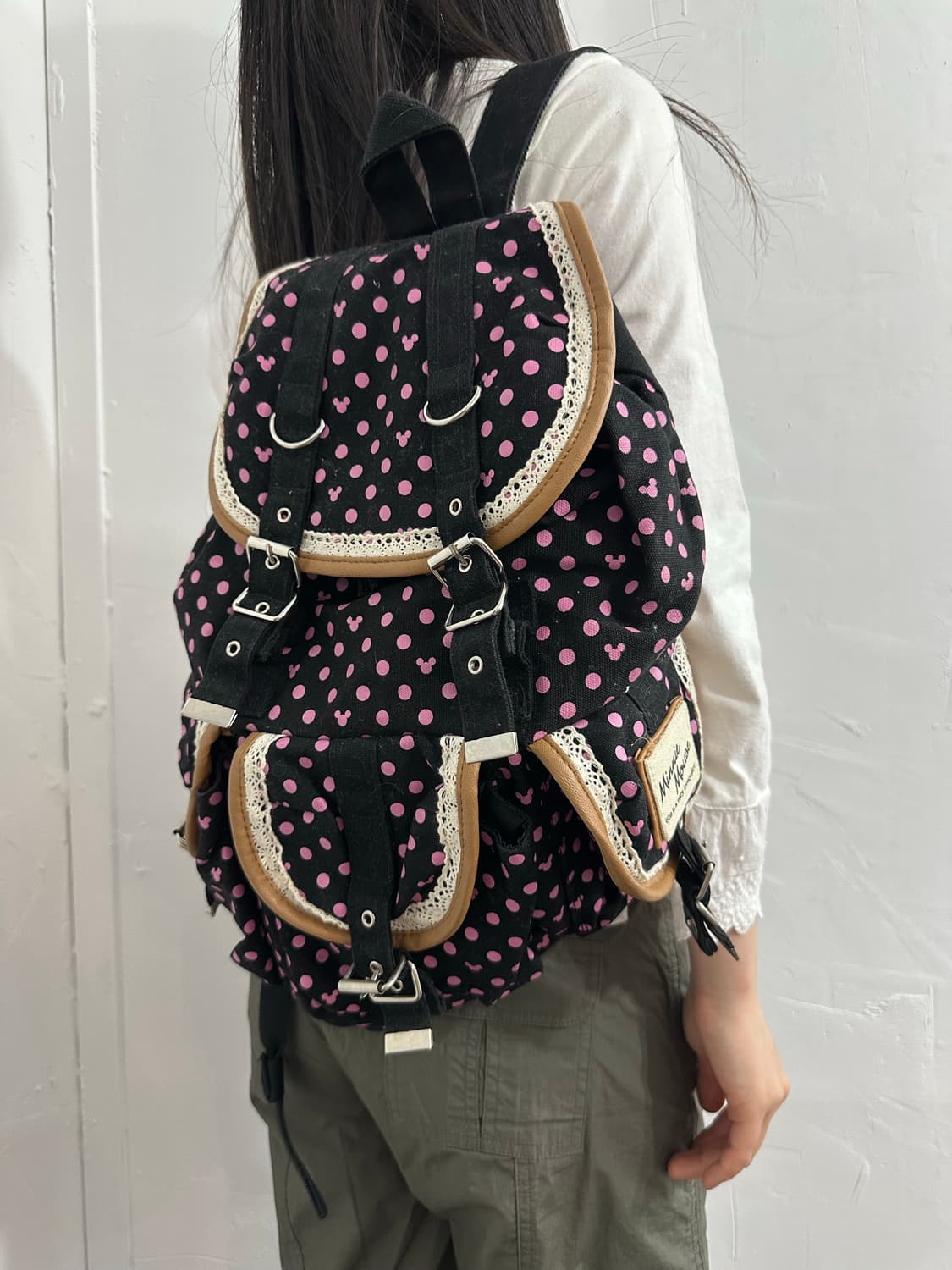 minnie mouse dot backpack 상품이미지4