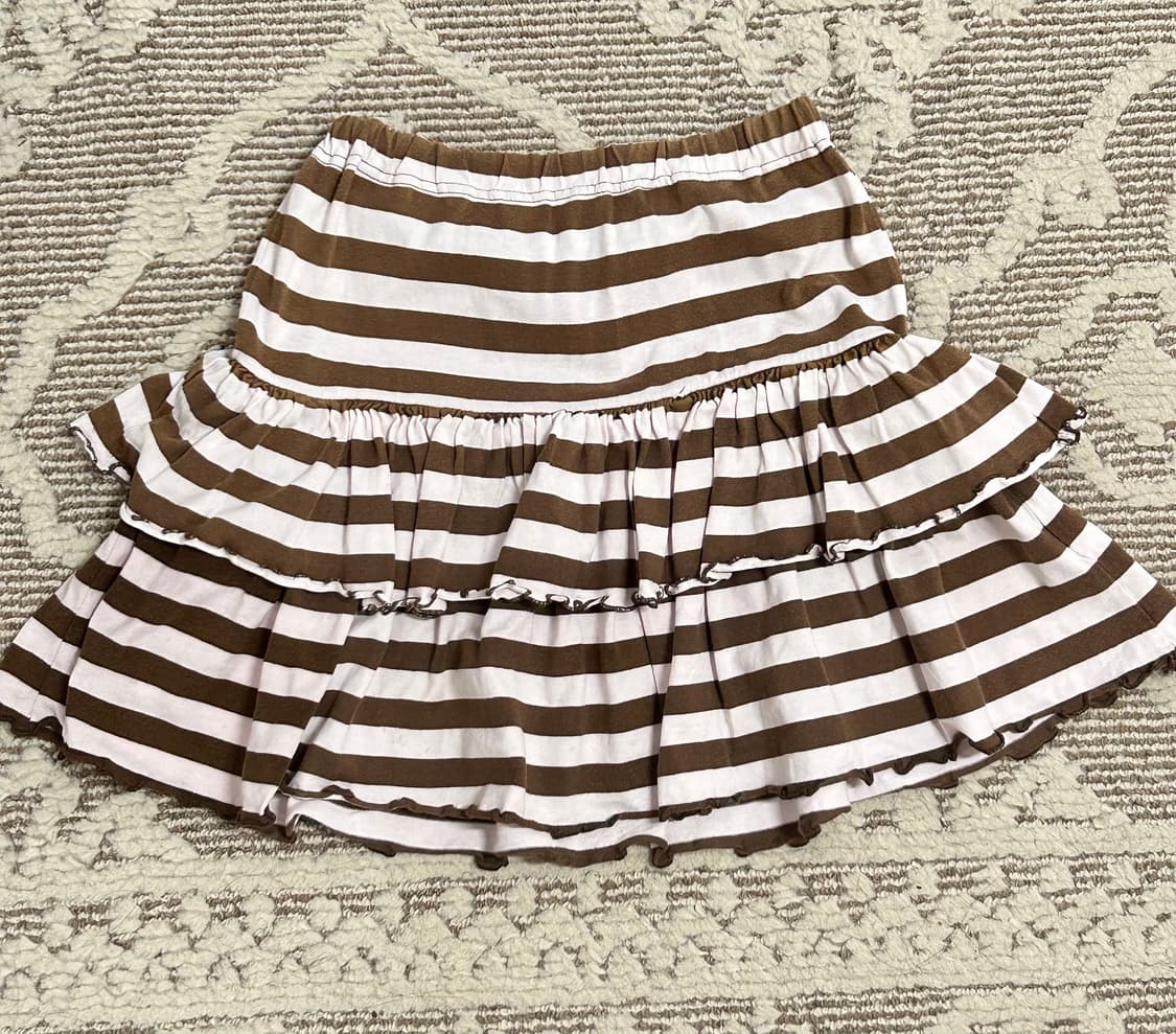 초코딸기 히메갸루 대장 핑크브라운 스커트 큐롯 히메카지 상품이미지1