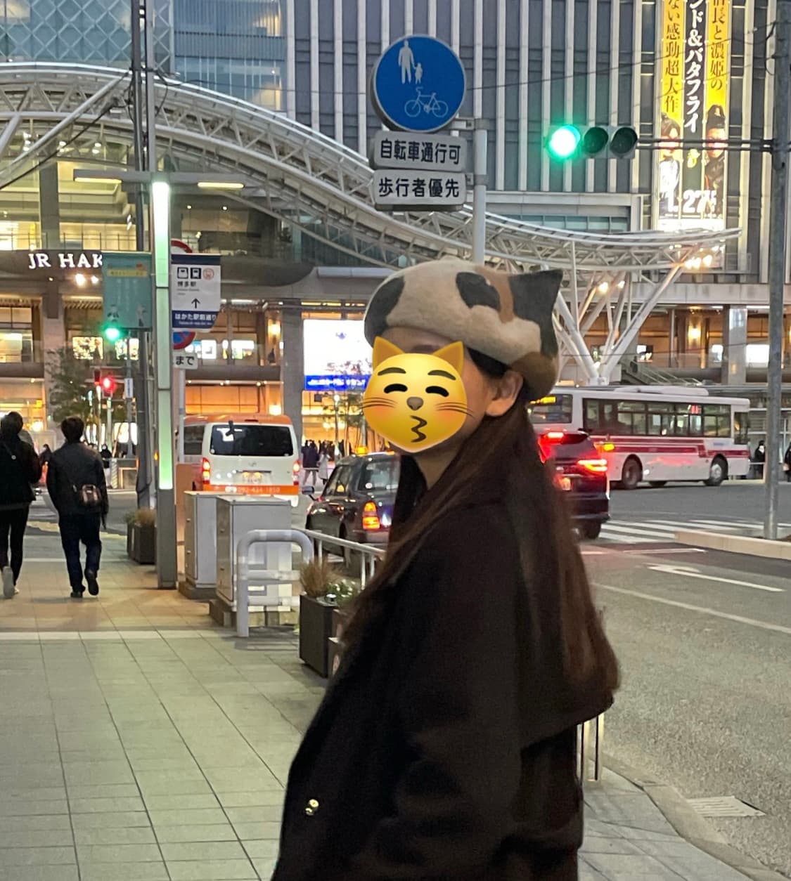후쿠오카 빈티지 캣 베레모 상품이미지1