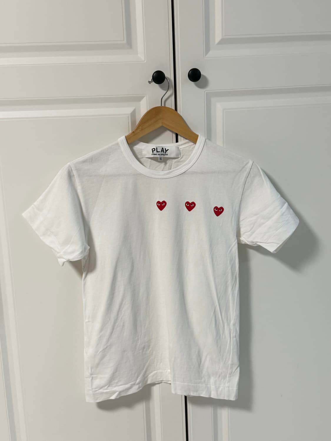 꼼데가르송 반팔 xs  상품이미지4