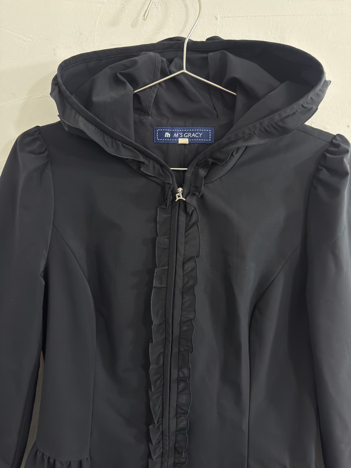 m’s gracy frill hood twoway jacket 상품이미지3