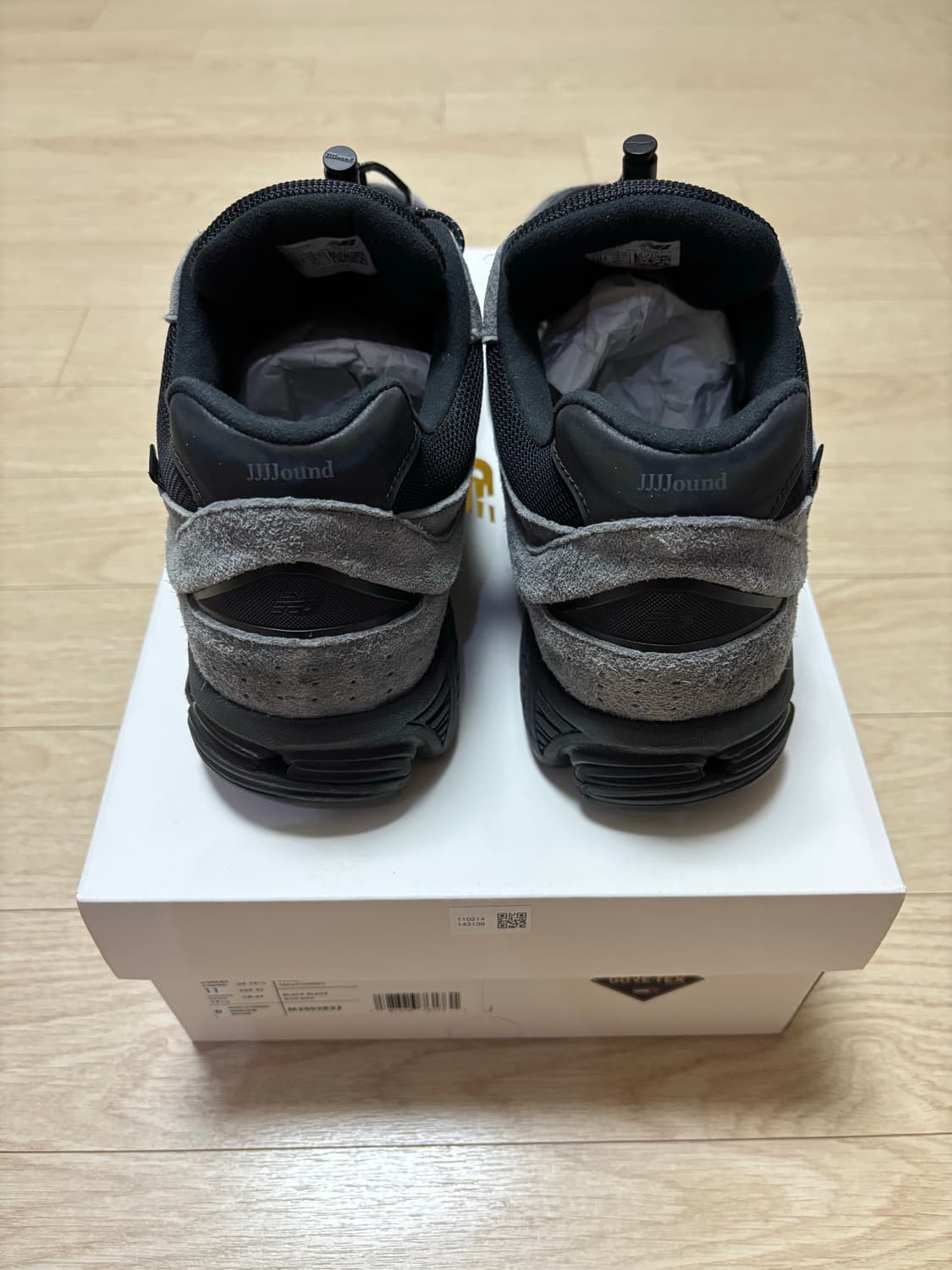 뉴발란스 x JJJJound 2002R 고어텍스 챠콜 290 상품이미지6