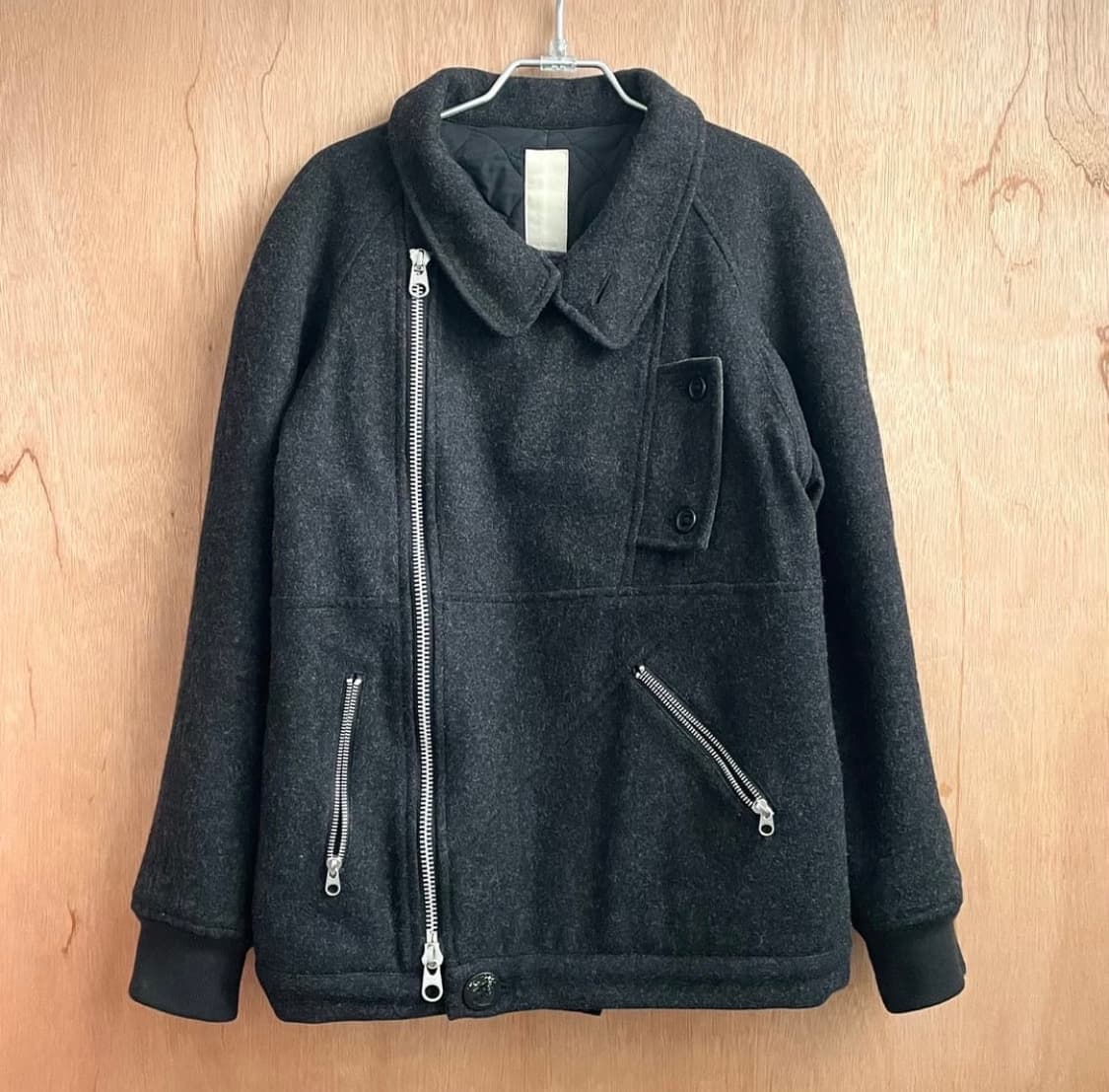 논네이티브 라이더스 울 봄버 자켓 상품이미지3