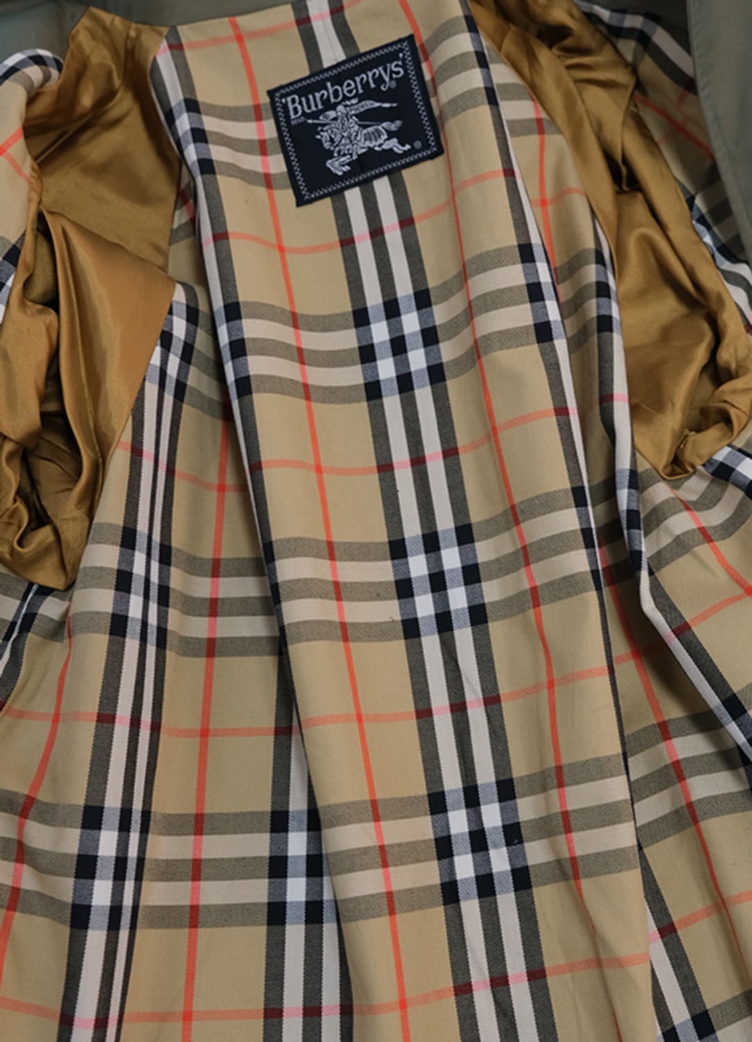 올드 버버리 싱글 코트 상품이미지7