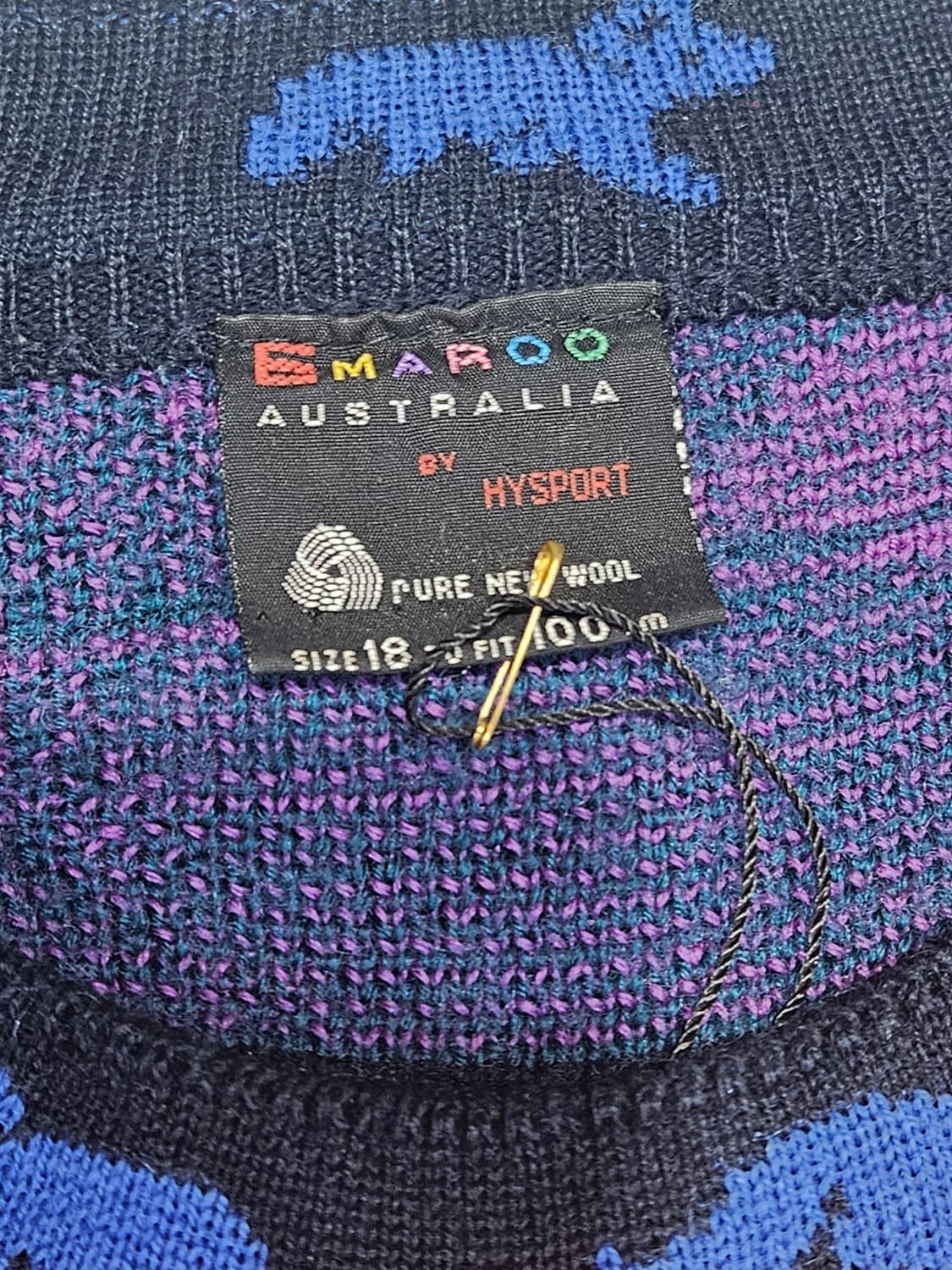 EMAROO 울 스웨터 상품이미지4