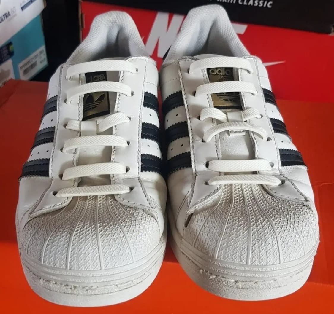 아디다스 슈퍼스타 화이트 블랙 240 상품이미지2
