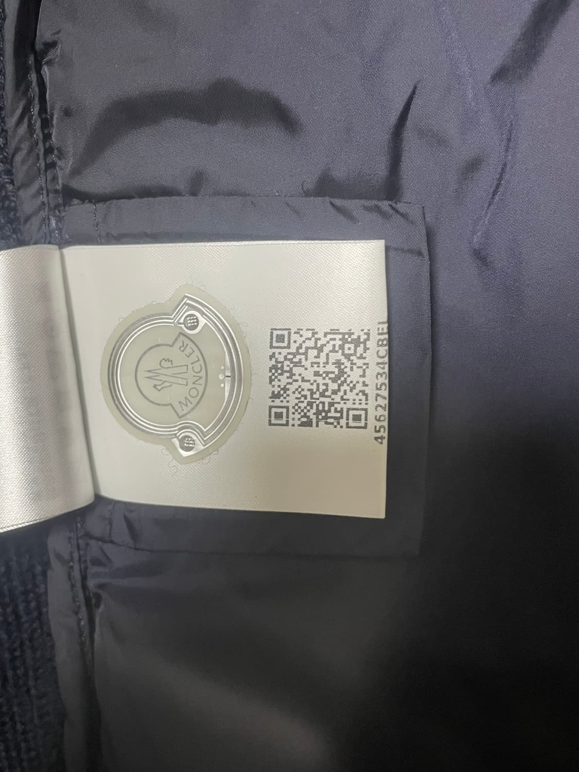 백화점판 새상품급 정품 몽클레어 니트패딩 울 후드 가디건 상품이미지5