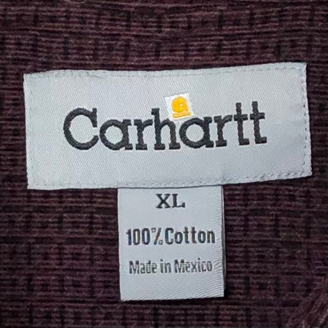 XL 칼하트 코듀로이 셔츠 상품이미지3