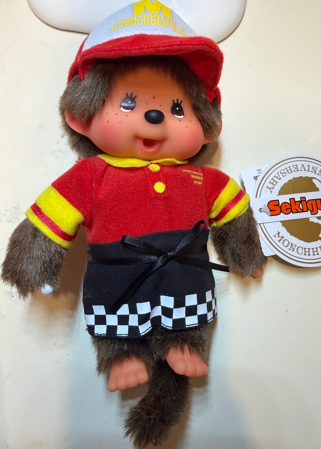몬치치 햄버거 버거샵 보이 S 인형 새제품 상품이미지1