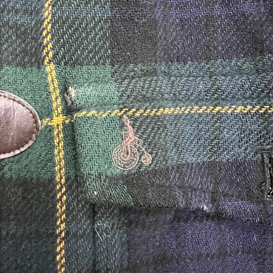 빈폴 체크 떡볶이코트 상품이미지3