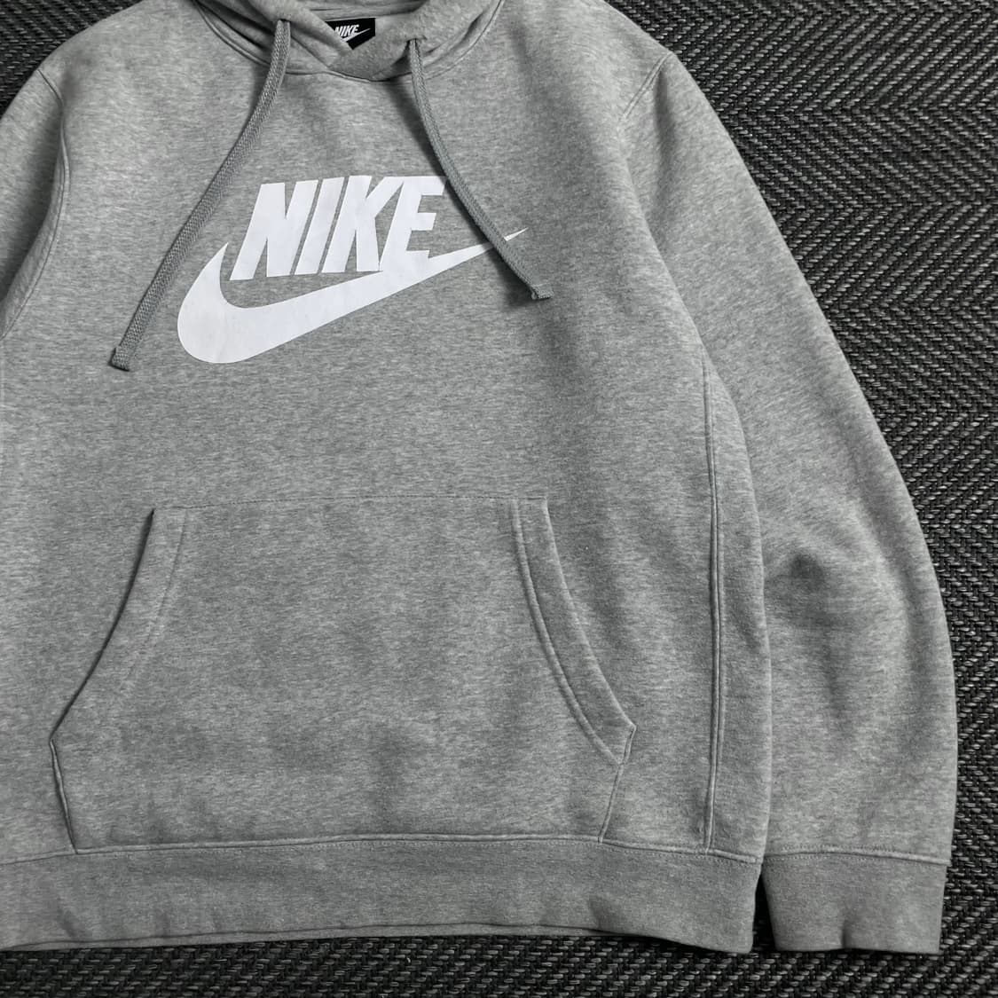나이키 NSW 스우시 그레이 기모 후드 티셔츠 y 3822 상품이미지3