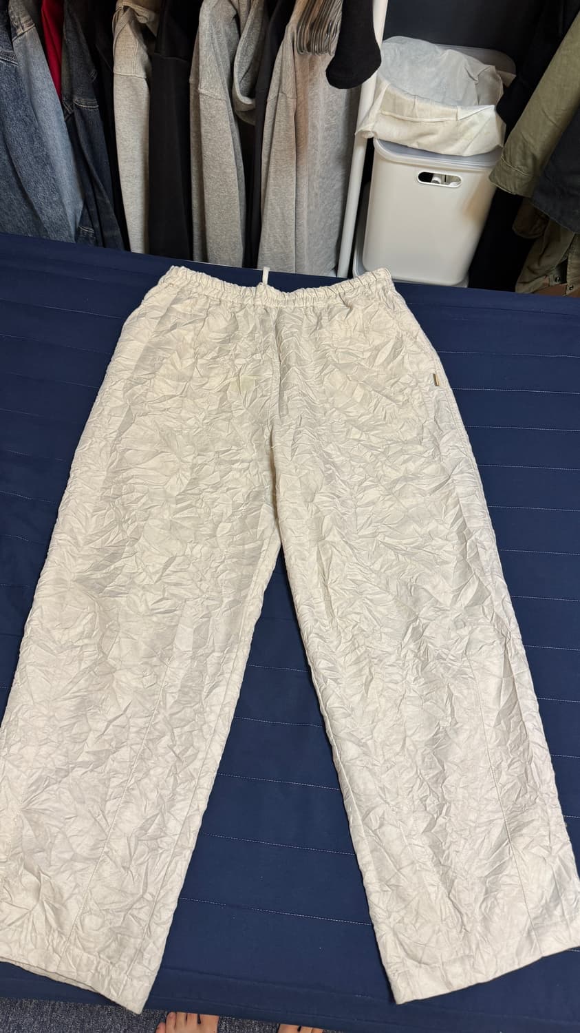 스투시 링클팬츠 베이지 미디움 상품이미지6