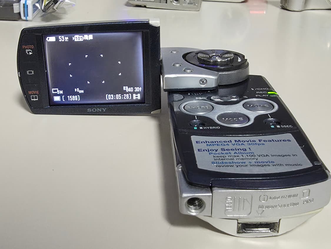 소니 사이버샷 DSC-m2 빈티지 디지털카메라 상품이미지3
