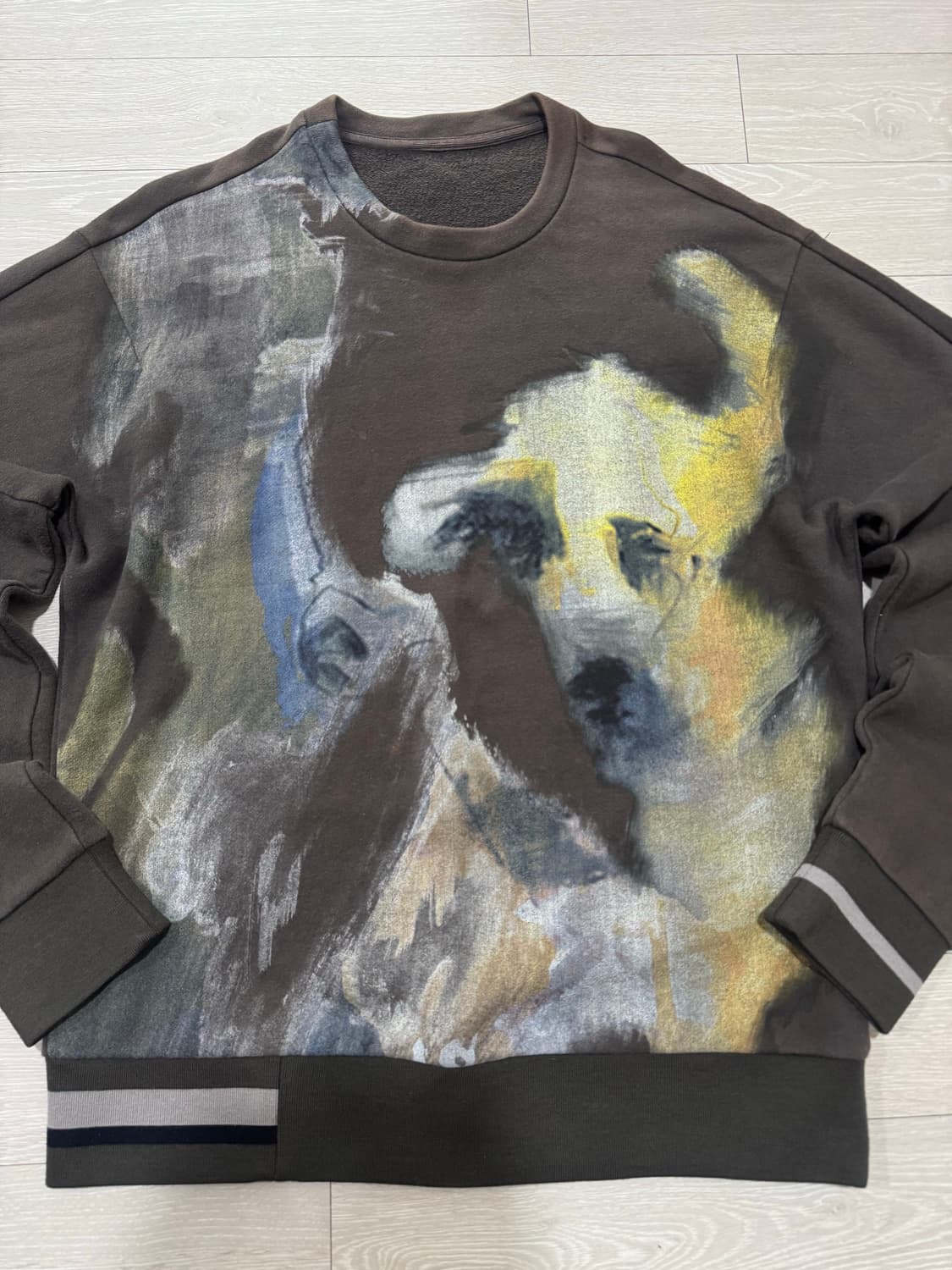 [105] 시스템옴므 유화 맨투맨  상품이미지2