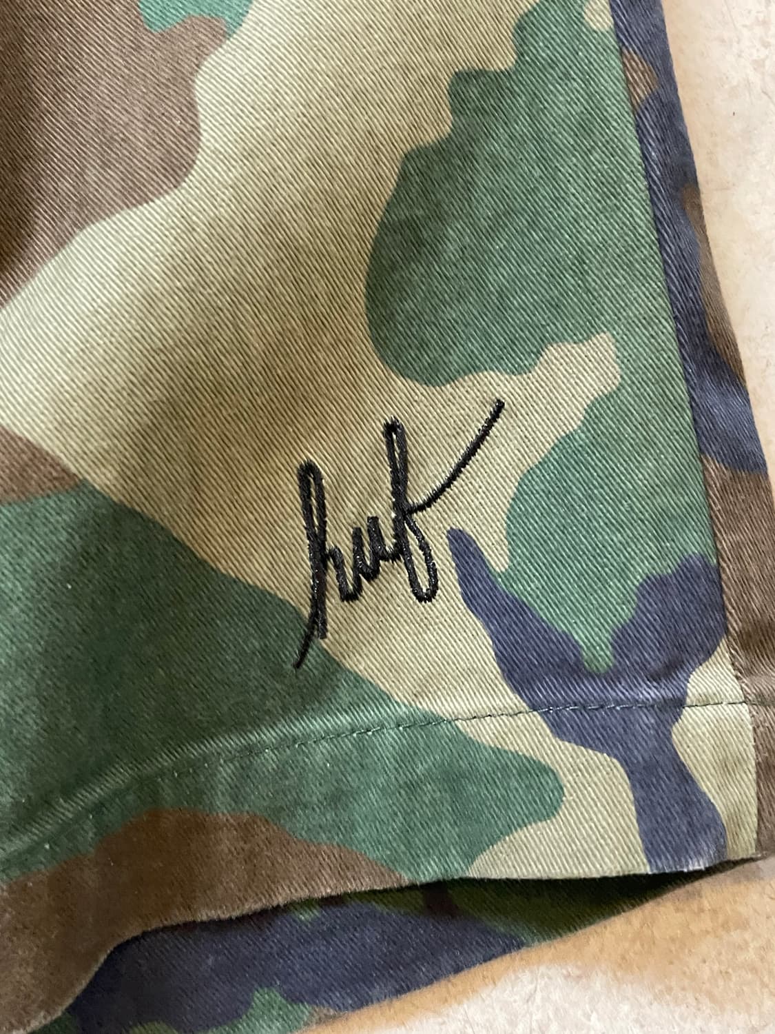 HUF 허프 카모 반바지 상품이미지4