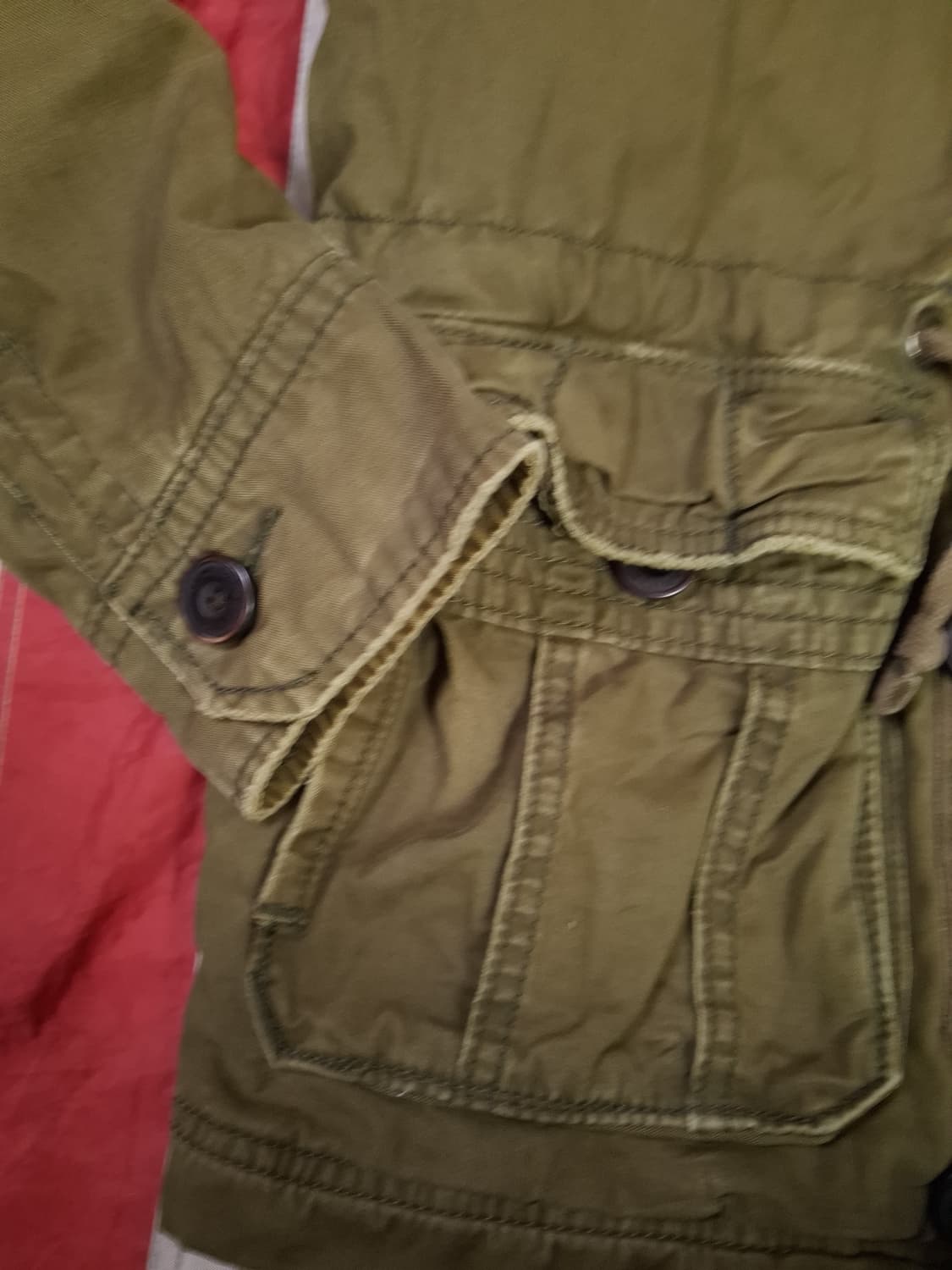 오리지날 아베크롬비 밀리터리 후드 필드 자켓 상품이미지7