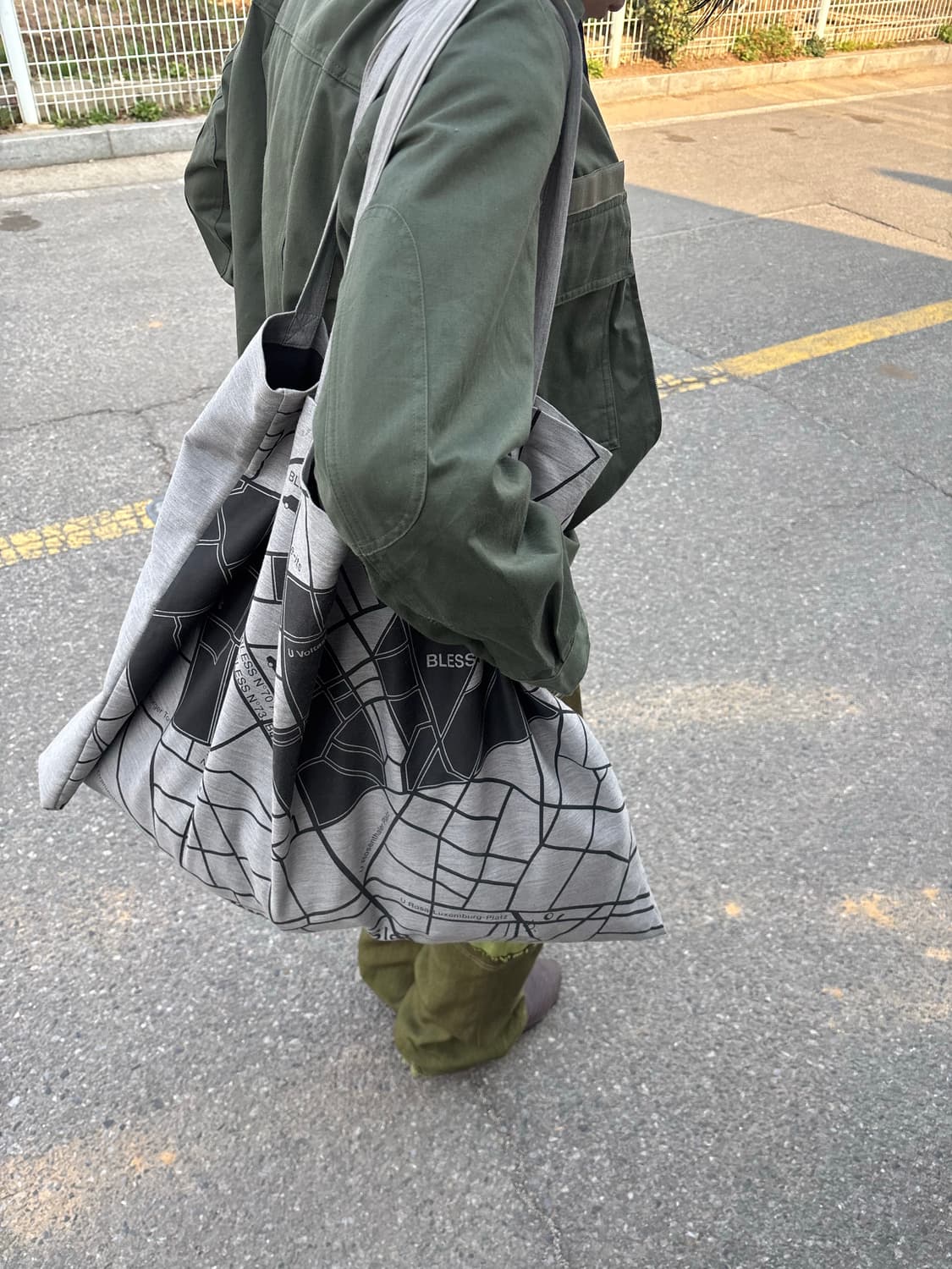 90s 프랑스군 밀리터리 워크 자켓 상품이미지2