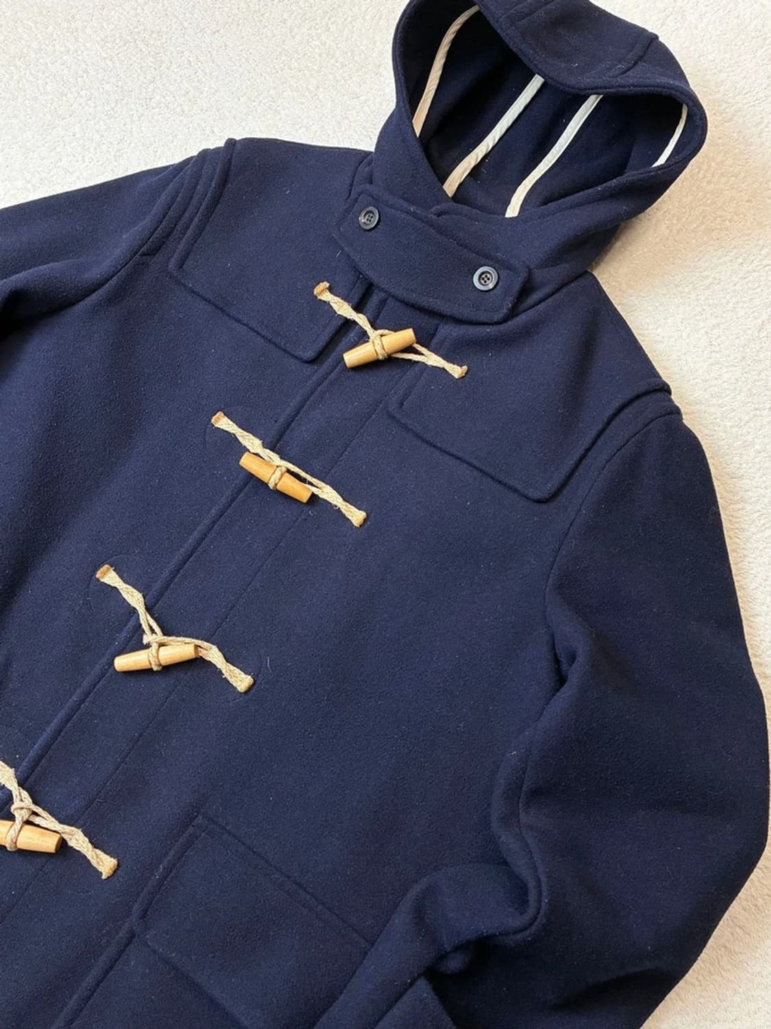 비바스튜디오 코퍼레이트 락앤롤 후디 더플 코트 PN6236 상품이미지2