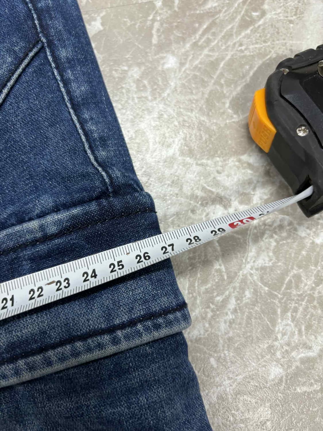 트루릴리젼 포켓 카고 바이커 데님 청바지(32) 상품이미지7