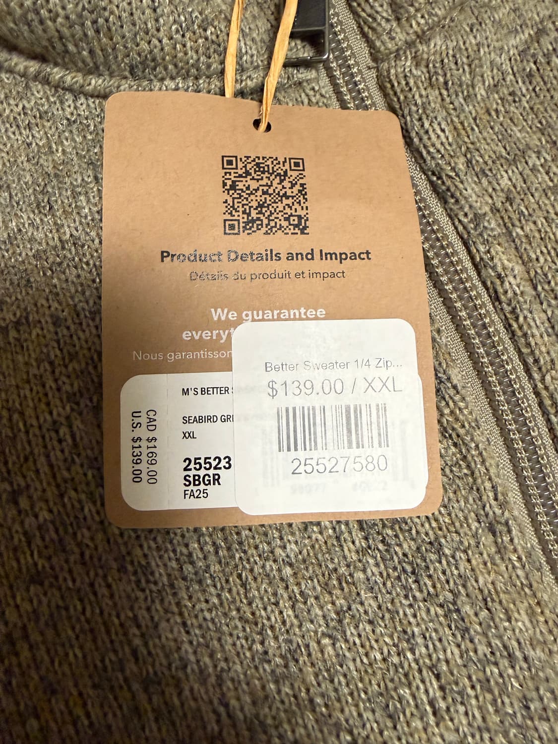 새상품) 파타고니아 Better Sweater 1/4-Zip Fleece 상품이미지3