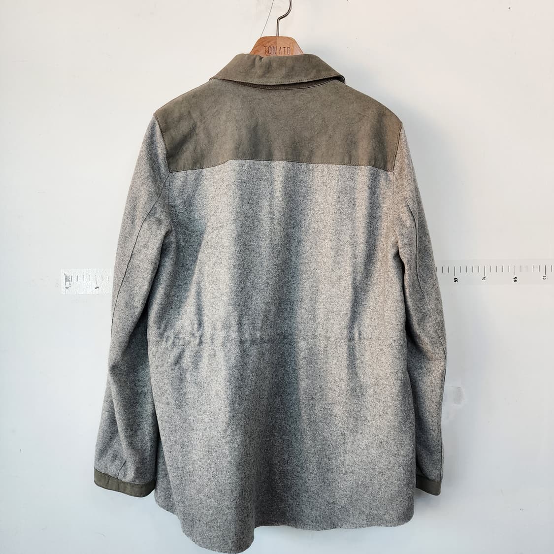 데미안 배색 셔츠 자켓 상품이미지3