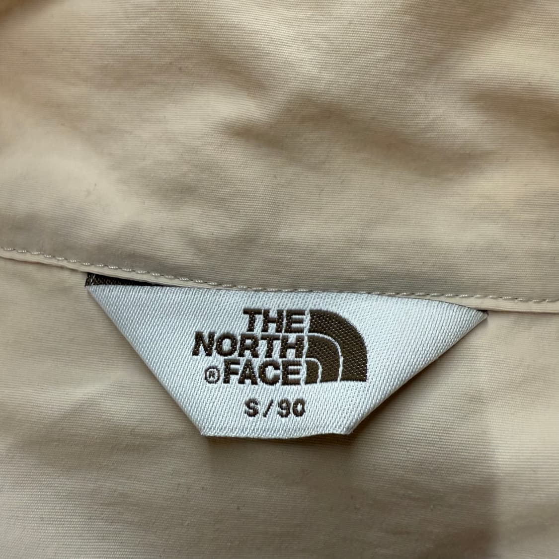 [정품/S] 노스페이스 하프집업 아이보리 바람막이 b16 상품이미지5
