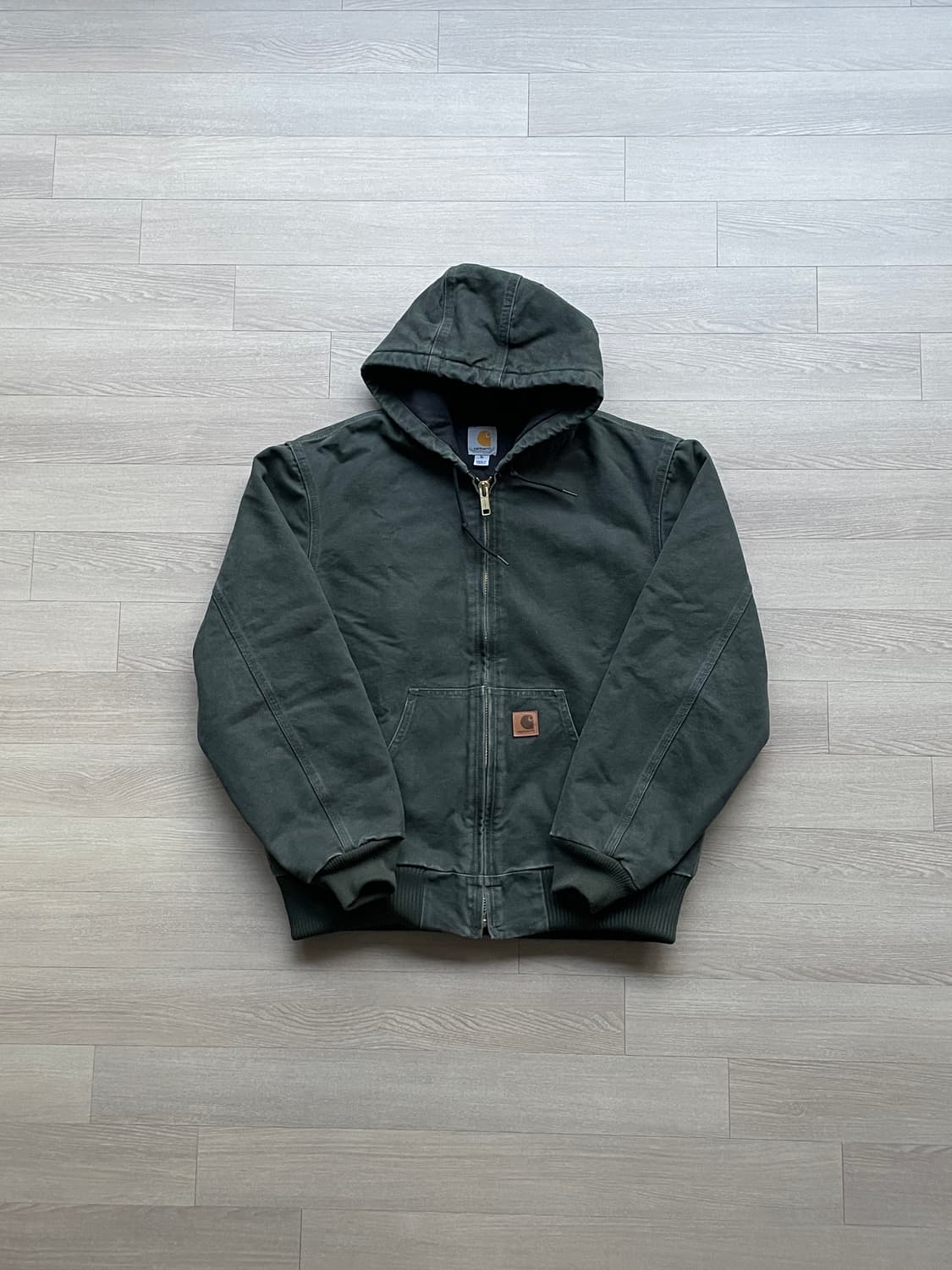 칼하트 j130 mos 모스 액티브 샌드스톤 상품이미지1