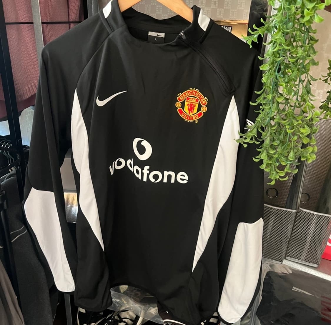 맨유 나이키 보다폰 레트로 올드 유니폼 국대 트레이닝킷 상품이미지1