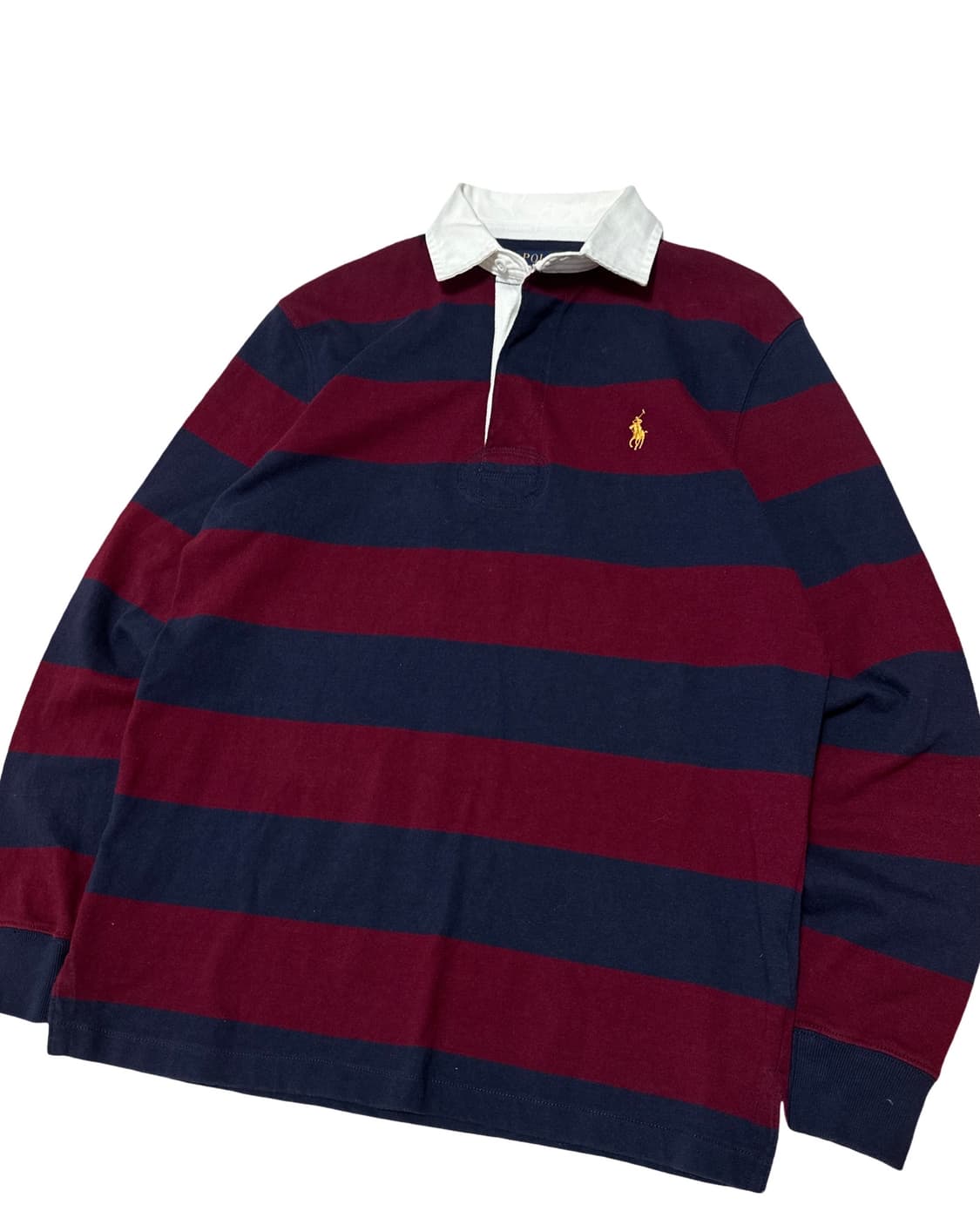 폴로 랄프로렌 qr택 스트라이프 럭비티 상품이미지2