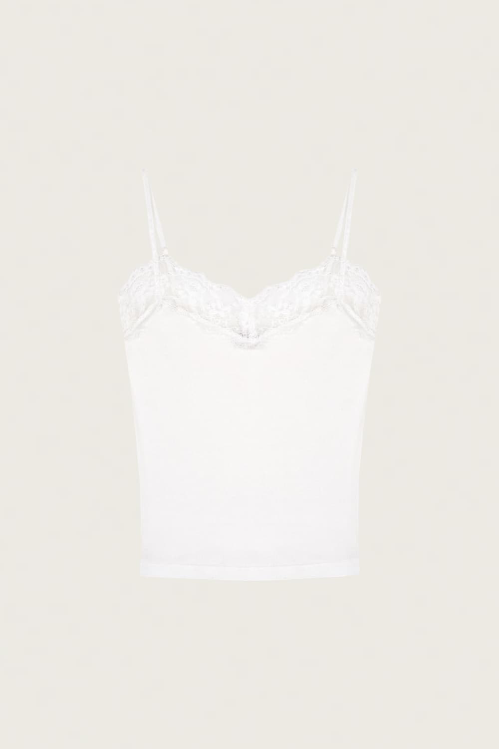 클리시어 크림도넛 나시 롱버전 블랙 화이트 상품이미지1