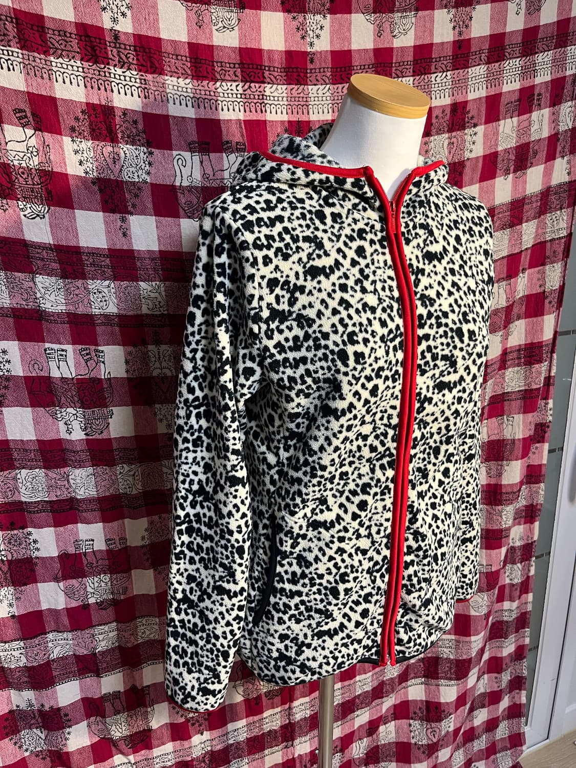 레오파드 후리스 상품이미지6