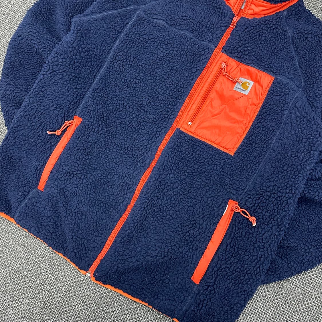 칼하트 빈티지 양털 쉐르파 후리스 XL 상품이미지5