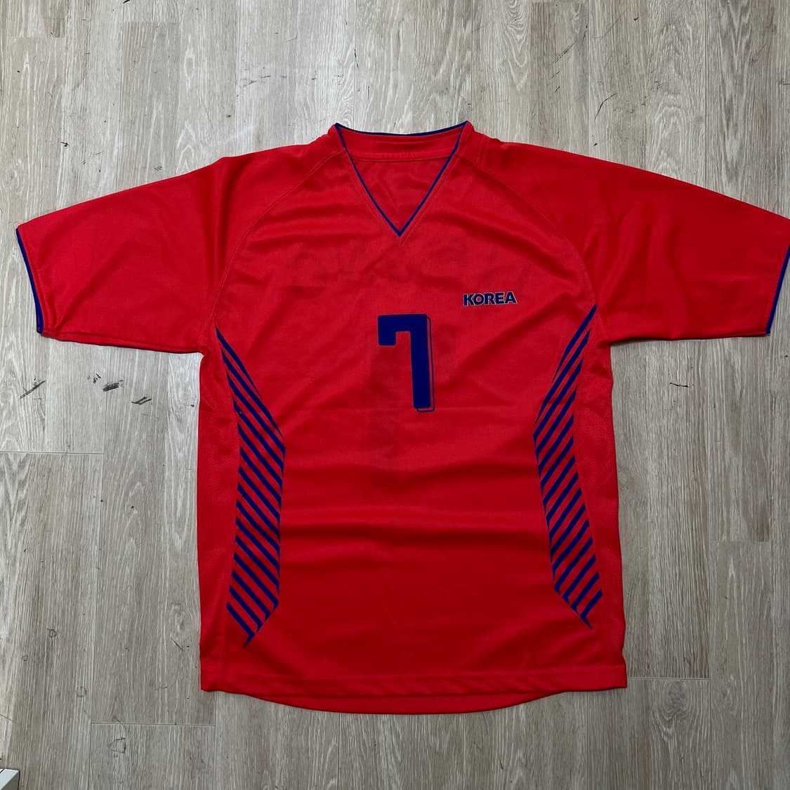 대한민국 축구 국가대표 축구 유니폼 박지성 7번 L/100  상품이미지1