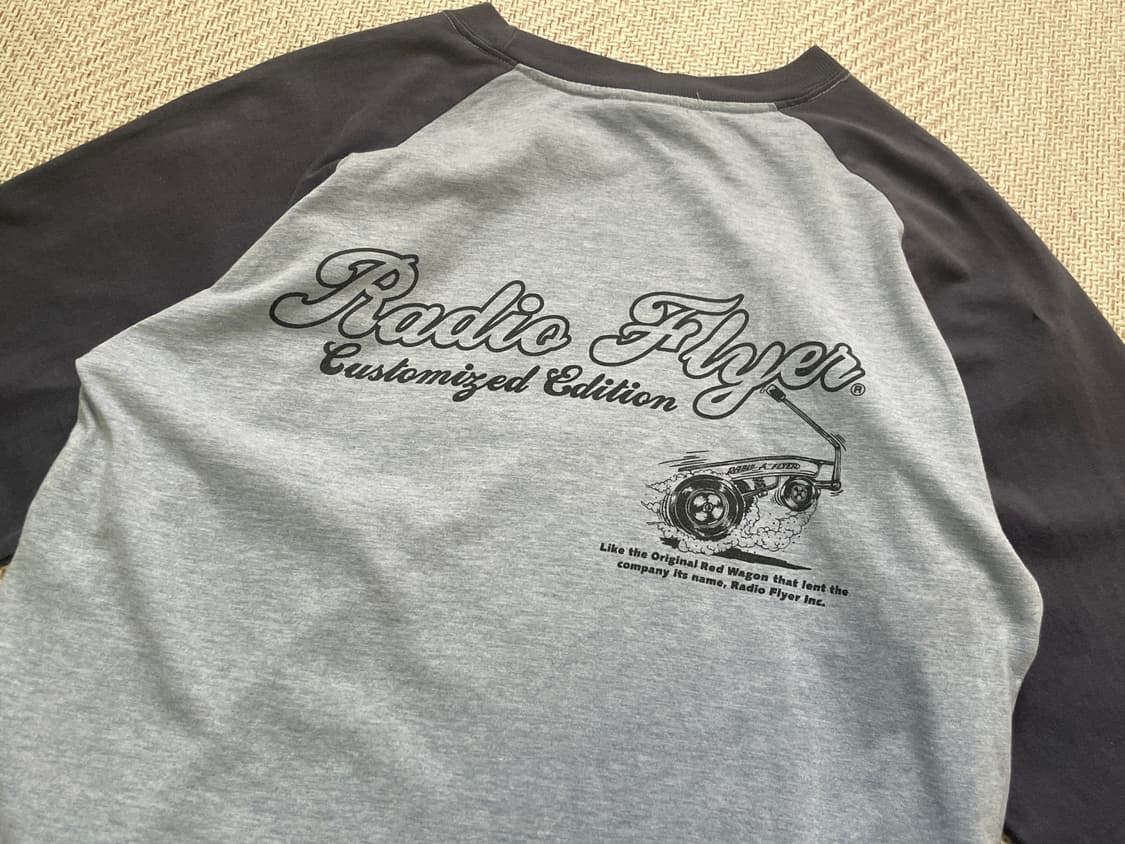 라디오 플라이어 그래픽 라글란 7부 티셔츠 J04161 상품이미지6