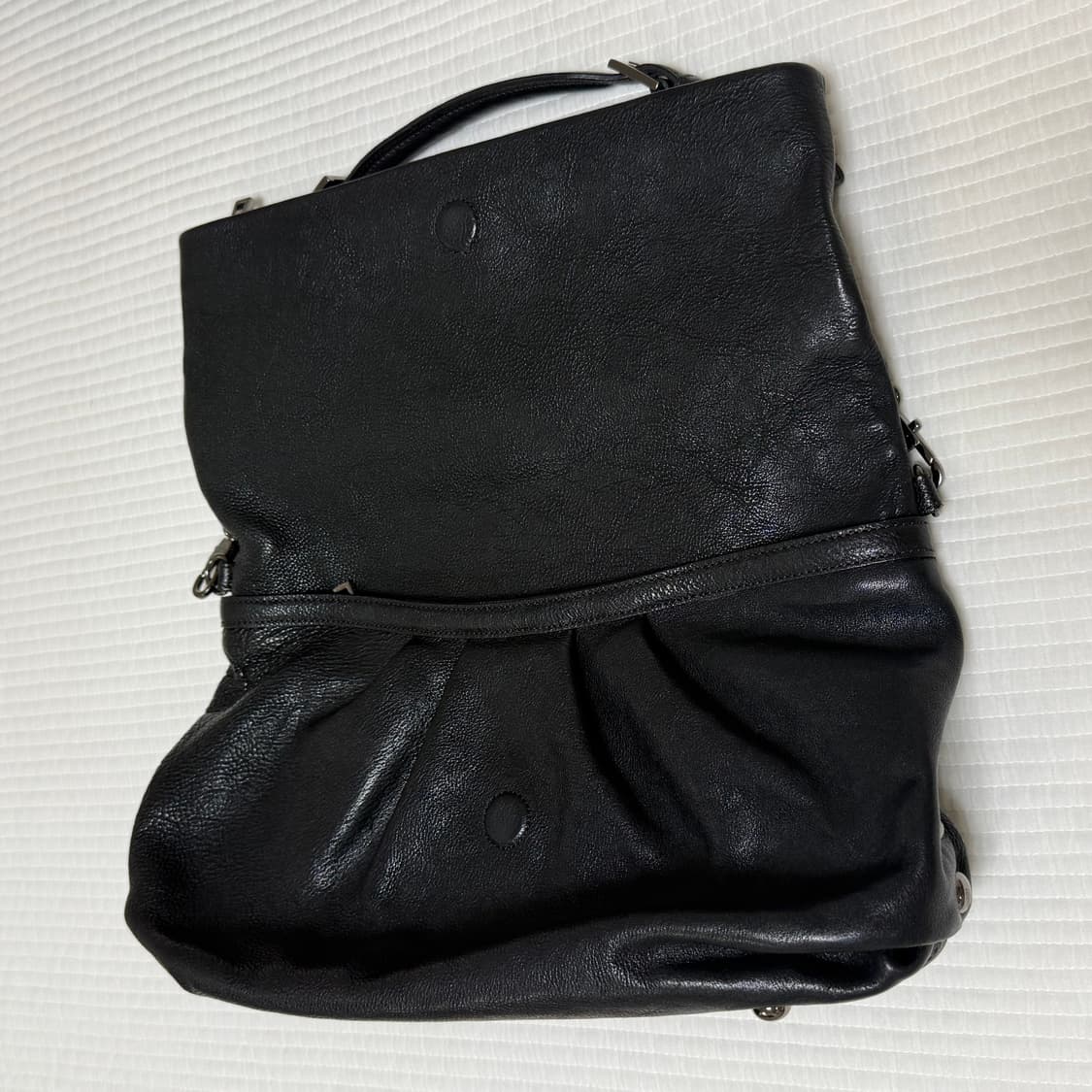 루이까또즈 블랙체인 플랩 빈티지 숄더백 상품이미지2