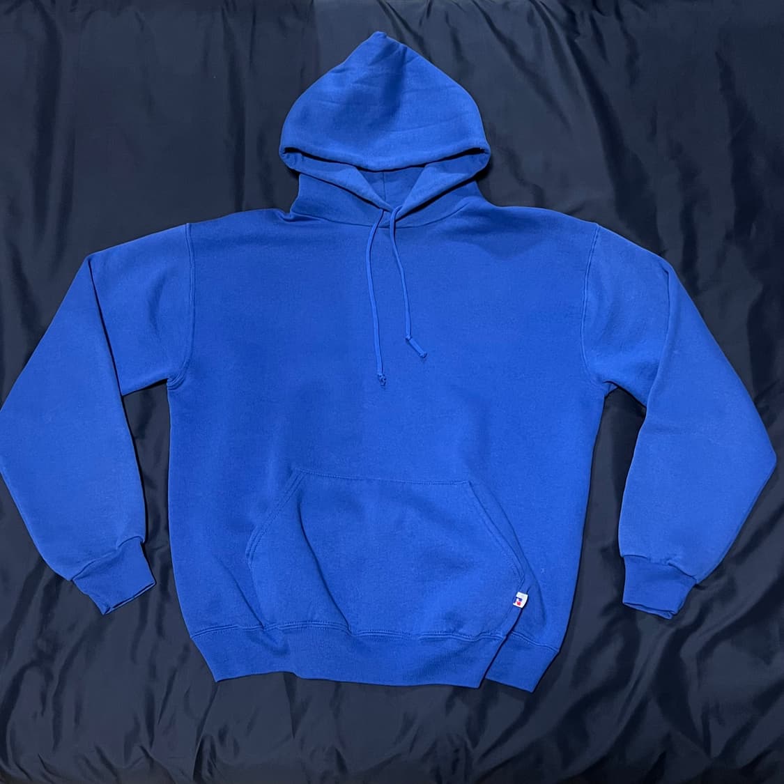 90s 러셀 후드 딥블루 made in usa 상품이미지1