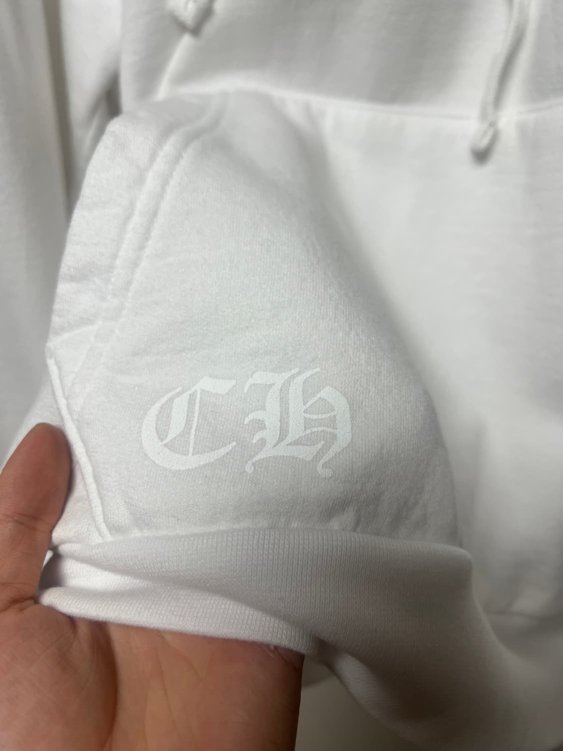 (XL) 크롬하츠 멀티컬러 후드 화이트 상품이미지6