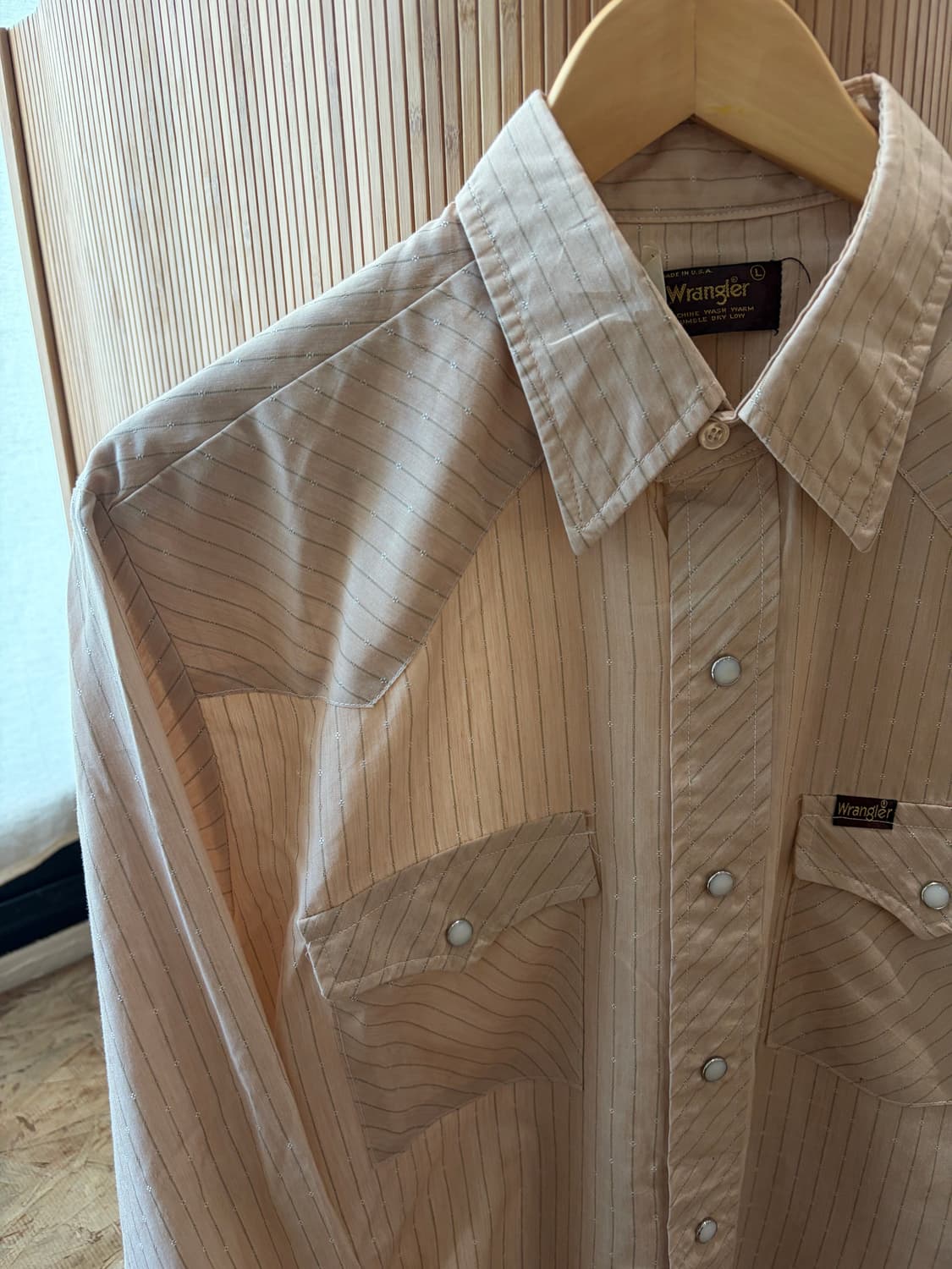 70s WRANGLER Western Shirt 상품이미지1