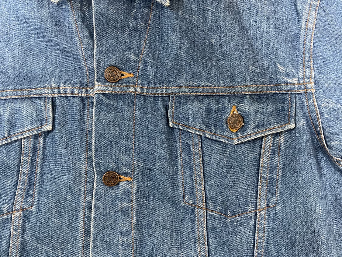 100) 3rd원판 70's 오리지널 3rd 중청 데님자켓 상품이미지4