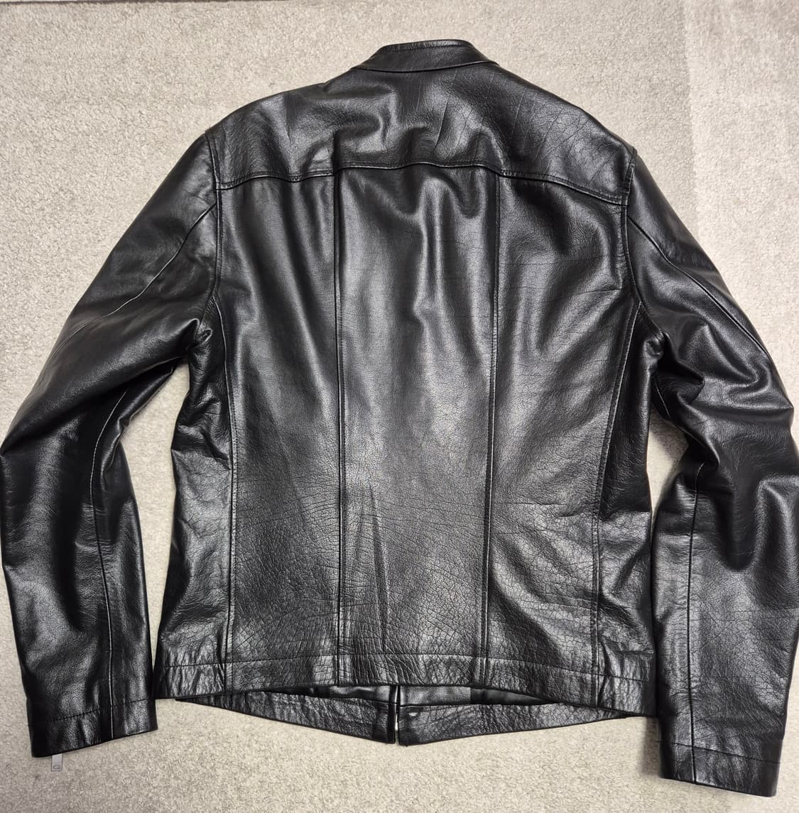 산드로 소가죽 레더 자켓 상품이미지2