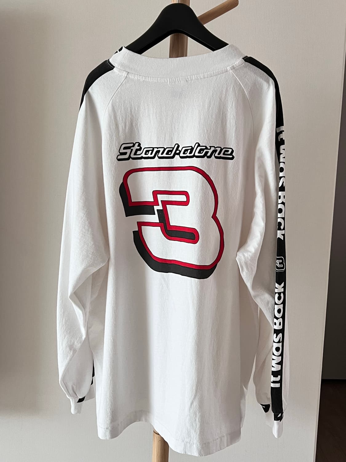 스탠드얼론 레이싱 티셔츠 롱슬리브 상품이미지3