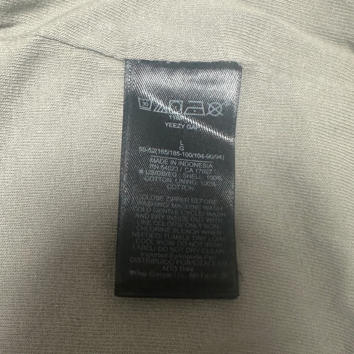 이지갭 후드 집업 타우페 (L) 상품이미지3