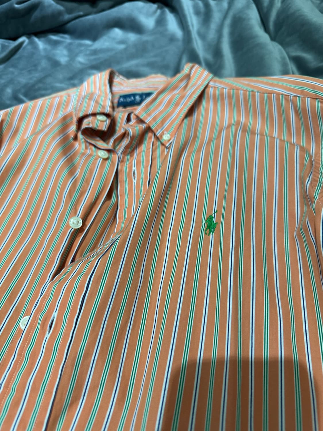 폴로 스트라이프 셔츠 L 상품이미지3